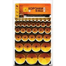 СТЕНД ВЫСТАВОЧНЫЙ С КОРОНКАМИ BI-METALL 36 ШТ