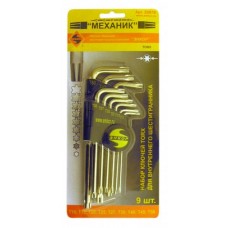 НАБОР ШЕСТИГРАННИКОВ 9ШТ TORX НАБОР ШЕСТИГРАННИКОВ 9ШТ TORX